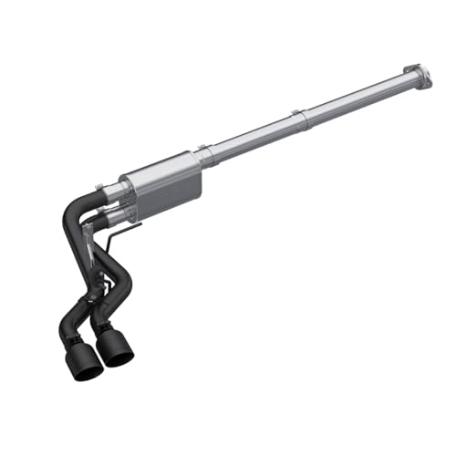 MBRP 2021 Ford F-150 2.7L EcoBoost / 3.5L EcoBoost / 5.0L 3in Cat Back Single Side Exit Black