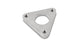 Vibrant Power 19860 Turbocharger INLET Flange, 3-Bolt, fits Garrett GT1544 (model 454082-3), 304 Stainless Steel, Natural, each