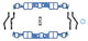 FEL-PRO MS 90314-2 Engine Intake Manifold Gasket Set