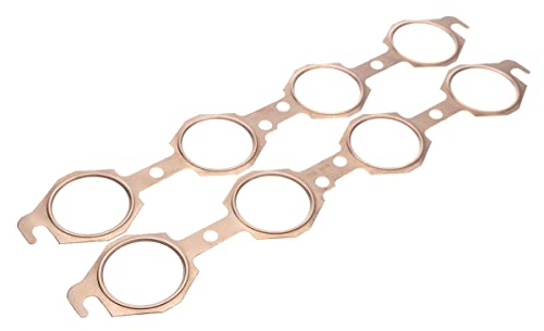 SCE Exhaust Header/Manifold Gasket, Pro Copper, 2.130 in Round Port, Copper, Pair