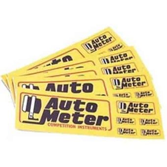 compare product AUTO METER 0208 Mini-Assorted Decal Sheet