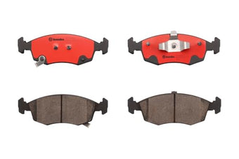 compare product Brembo P23168N Premium Ceramic Front Disc Brake Pad Set FIAT OE# 68102483AA