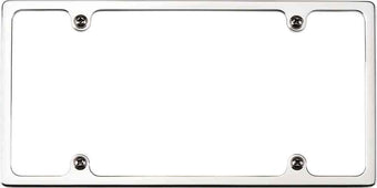 compare product License Plate Frame - Plain Slim-Line