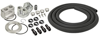 compare product Derale 15748 Engine Oil Filter Relocation Kit , Silver