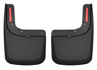 compare product Husky Liners - Front Mud Guards | 2017-2022 Ford F-250/F-350 Super Duty w/OEM Fender Flares, Front Set - Black, 2 Pc | 58471