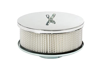 compare product Mr. Gasket 1490 Air Cleaner - Chrome