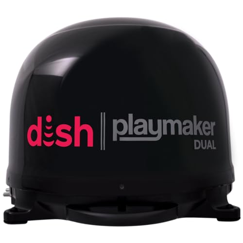 Winegard Dish Playmaker Bundle Automatic Satellite Antenna, Black