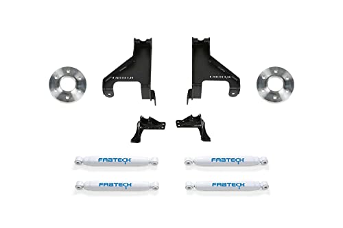 Fabtech AUX Shock Kit with PERF SHKS 2015-21 SPRINTER 3500 4WD K9012