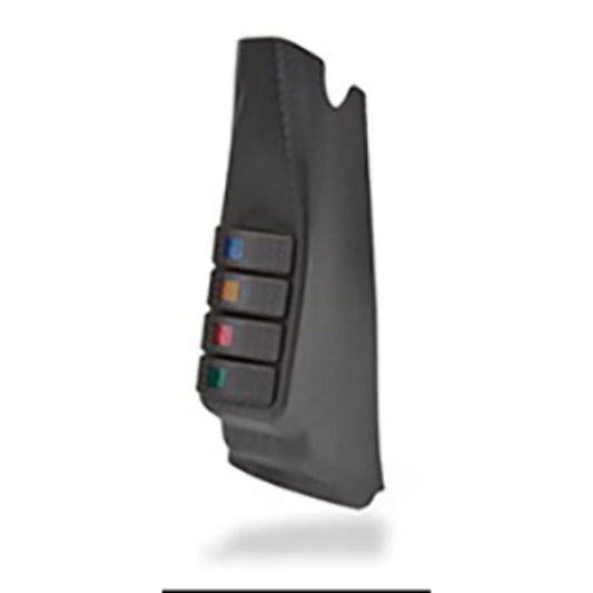 Daystar KJ71044BK Black A-Pillar Switch Pod for Jeep Wrangler JK
