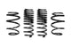 Eibach Suspension Spring Kit, PRO-KIT, Lowering, 4 Coil Springs, Black Powder Coat, compatible with Honda Civic 2017-21, Kit