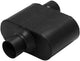 NEW FLOWMASTER SUPER 10 SERIES CHAMBERED MUFFLER,2.5" CENTER INLET & OFFSET OUTLET,BLACK,COMPATIBLE WITH 2015 F𐐄RD MUSTANG GT