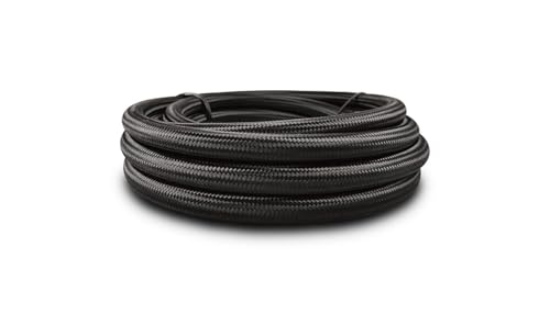 Vibrant Performance 18978 Hose, PTFE Lined, Braided Nylon, -8 AN, 0.42" Hose ID, 20 foot Length, each