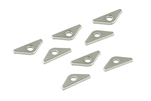 Mr. Gasket 9899 Chrome Valve Cover Clamp Set - Set of 8