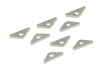 compare product Mr. Gasket 9899 Chrome Valve Cover Clamp Set - Set of 8