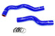 HPS 57-1055-BLUE Blue Silicone Radiator Coolant Hose Kit