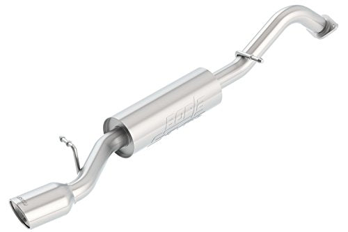 BORLA 11795 Axle-Back Performance Exhaust System for 2009-2013 Toyota Corolla S & XRS 1.8L/ 2.4L 4 Cyl. T-304 Stainless Steel S-Type Single Right Rear Exit Single 4.25"x3.5" Oval Polished T-304 SS Tip