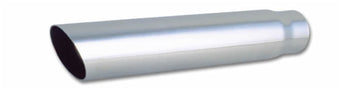 compare product Vibrant 3in Round SS Truck/SUV Exhaust Tip (Single Wall Angle Cut) - 2.5in inlet 18in long