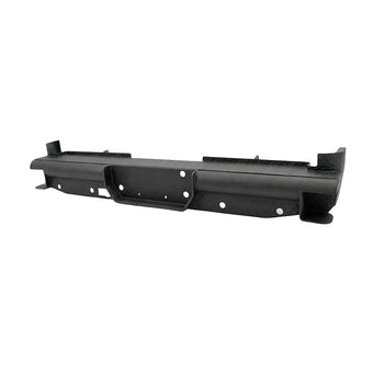 compare product Cattleman HD 4395S Rear Pipe Bumper Fits Ford F-250 Super Duty 2017-2022 Gloss Black Powder-Coated Steel 1-Piece Bolt-On 4 Inch Schedule 40 Pipe Diamond Plate, 2 Inch Receiver Hitch