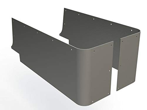 Motobilt Blank Corner Guards for Jeep CJ YJ TJ