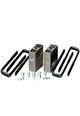 Fabtech (FTS21110) 1" Rear Block and U-Bolt Kit for Silverado/Sierra 2500 HD