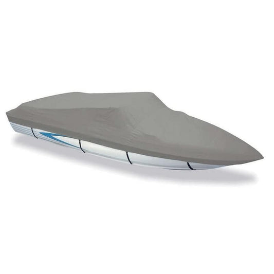 Carver 7INF12BF10 Poly-Flex ll Boat Cover for Blunt Nose Inflatable Boat, Slate Grey