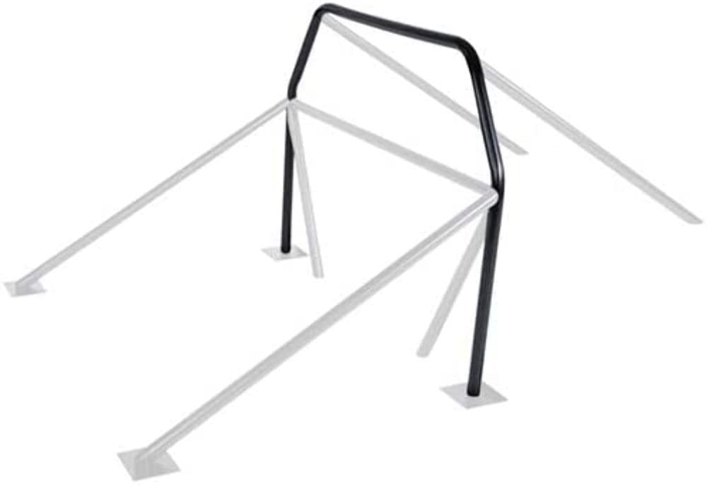 Competition Engineering C3023 8 Pt Roll Bar Hoop, Mild Steel, Fits 66-67 Chevy II Nova, Use w/ C3000 Struts