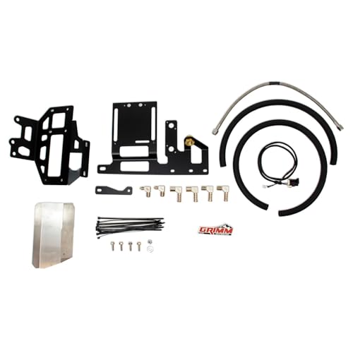 GRIMM OFFROAD ARB Twin Compressor sPOD Mounting Bracket Kit for Jeep Wrangler JL JLU 2018+ and Gladiator JT 2020+