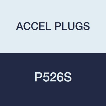 compare product ACCEL PLUGS P526S DBL PLAT SHRTY PLG 1 BOX