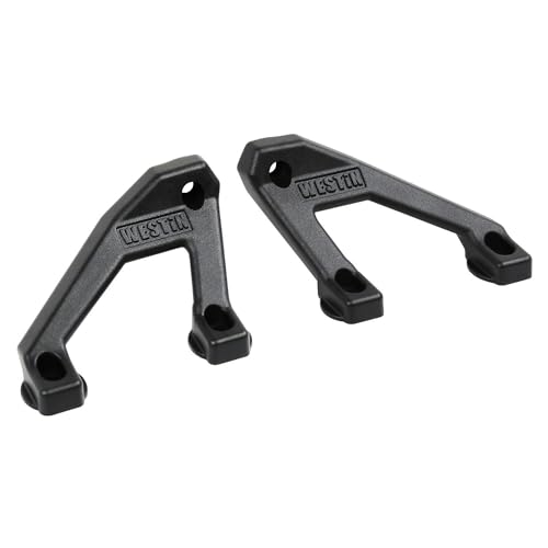 Westin 62-41075 Cowl Mount LED Light Brackets fits 2018-2025 Wrangler JL 2020-2025 Gladiator (Exc Mohave, Rubicon 392 and 4xe)