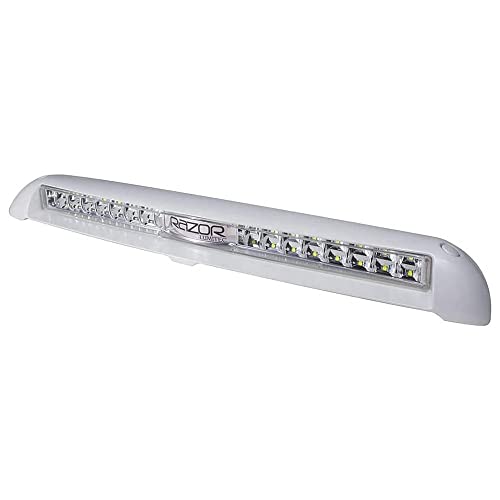 Lumitec 101586, Razor LED Light Bar – Flood Beam – Flush Mount – 10,000+ Lumens – Marine-Grade, Low-Profile Design