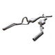 Pypes Performance Exhaust Pypes Performance ExhaustPypes Exhaust SGA13S Street Pro 3" Diameter 409 Stainless Steel Crossmember-Back Exhaust System with X-Pipe for GM A-Body