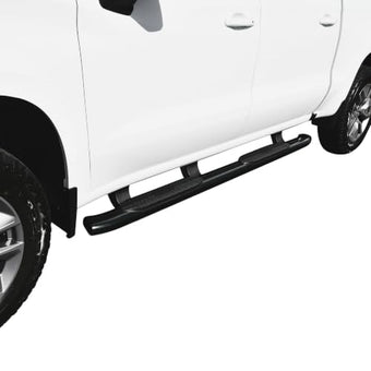 compare product Westin 21-54135 PRO TRAXX 5 Oval Nerf Bars Black Pair