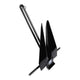 Greenfield Poly Coated Slip Ring Anchor Black