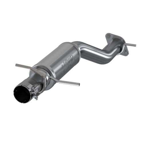 MBRP Exhaust S5143409 Muffler Replacement 3 in. Inlet/Outlet High Flow T409 Stainless Steel Muffler Replacement