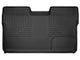 Husky Liners X-act Contour Floor Mats | Fits 2009-2014 Ford F-150 SuperCrew (Full Coverage) | 2nd Row, 1-pc Black - 53391