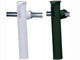 Poly Rail Mount Rod Holder - W