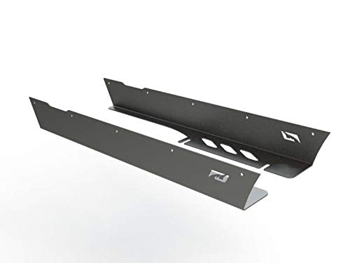 Motobilt Jeep TJ Rocker Guards for COMP and Stretch Cut Corners W/Tube Step 97-06 Wrangler TJ Bare Steel