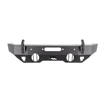 compare product Rugged Ridge HD Bumper, Front for Jeep Wrangler/Gladiator | Stubby, Steel, Black | 11540.32 | Fits 2018-2025 Jeep Wrangler JL; 2020-2025 Jeep Gladiator JT