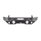 Rugged Ridge HD Bumper, Front for Jeep Wrangler/Gladiator | Stubby, Steel, Black | 11540.32 | Fits 2018-2025 Jeep Wrangler JL; 2020-2025 Jeep Gladiator JT