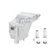 Mishimoto MMRT-F2D-11SN Aluminum Secondary Degas Tank, Compatible With 2011+ Ford 6.7L Powerstroke, Natural