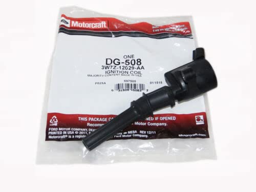 Motorcraft DG508 Ignition Coil for Ford 4.6L 5.4L V8 DG457 DG472 DG491 CROWN VICTORIA EXPEDITION F-150 F-250 MUSTANG LINCOLN MERCURY EXPLORER DG-508 3W7Z-12029-AA set of 4