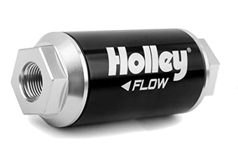 compare product Holley 162-564 175 GPH HP Billet Fuel Filter