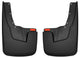 Husky Liners — Rear Mud Guards | Fits 2019-2024 Dodge Ram 1500 with Factory OEM Flares ONLY (Will NOT Fit TRX Edition) - Black, 2 Pc. | 59131