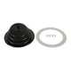 Mr. Gasket Small Round Shifter Boot, Black