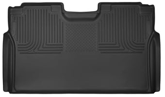 compare product Husky Liners X-act Contour Floor Mats | Fits 2015-2024 Ford F-150 (Incl 2022-2024 Lightning); 2017-2024 Ford F-250/F-350/F-450 SuperCrew w/o Fold Flat Storage (Full Cvg) | 2nd Row, 1-pc Black - 53491