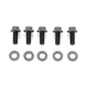 ARP 652-1250 Black Oxide 3/8-16" RH Thread 1.250" UHL 6-Point Bolt with 3/8" Socket and Washer, (Set of 5)