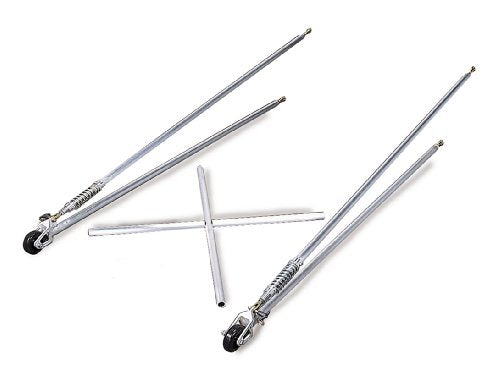 Competition Engineering C2145 Wheelie Bars, Steel 60" Length