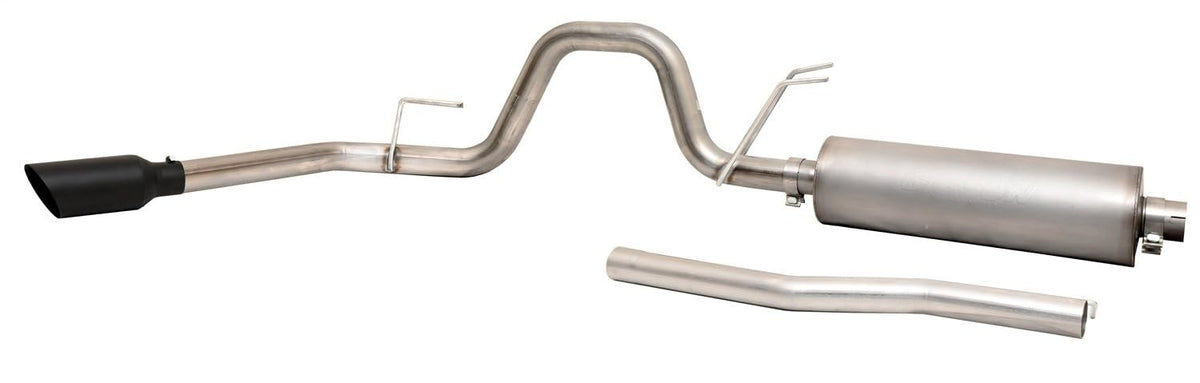 GIBSON EXHST 619909B BLACK ELITE CAT-BACK SINGLE EXHAUST
