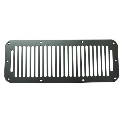 Rugged Ridge Cowl Vent Cover for Jeep CJ/Wrangler YJ | Steel, Black | 11206.01 | Fits 1976-1986 Jeep CJ; 1987-1995 Jeep Wrangler YJ