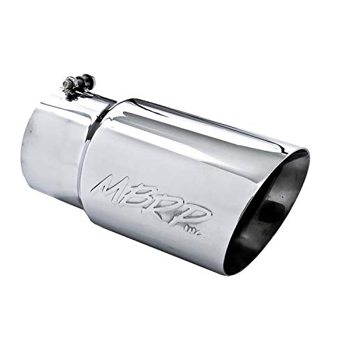 MBRP T5074 6" O.D. Dual Wall Angled Exhaust Tip (T304)
